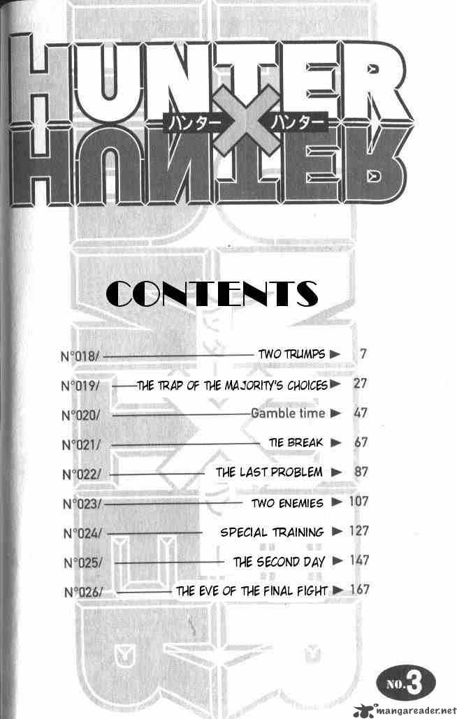 Hunter X Hunter 18 21