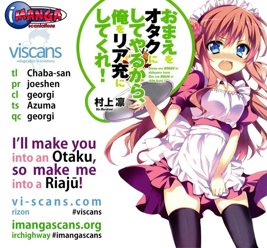 Ill Make You Into An Otaku So Make Me Into A Riajuu 21 1