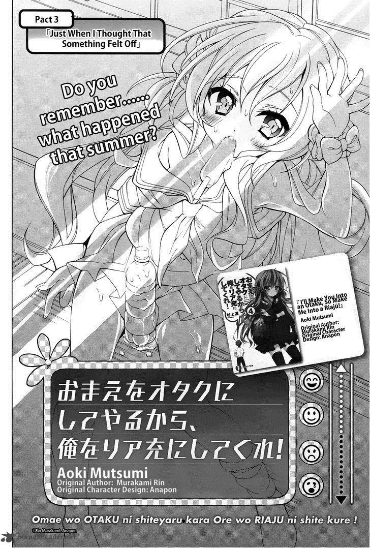 Ill Make You Into An Otaku So Make Me Into A Riajuu 3 3