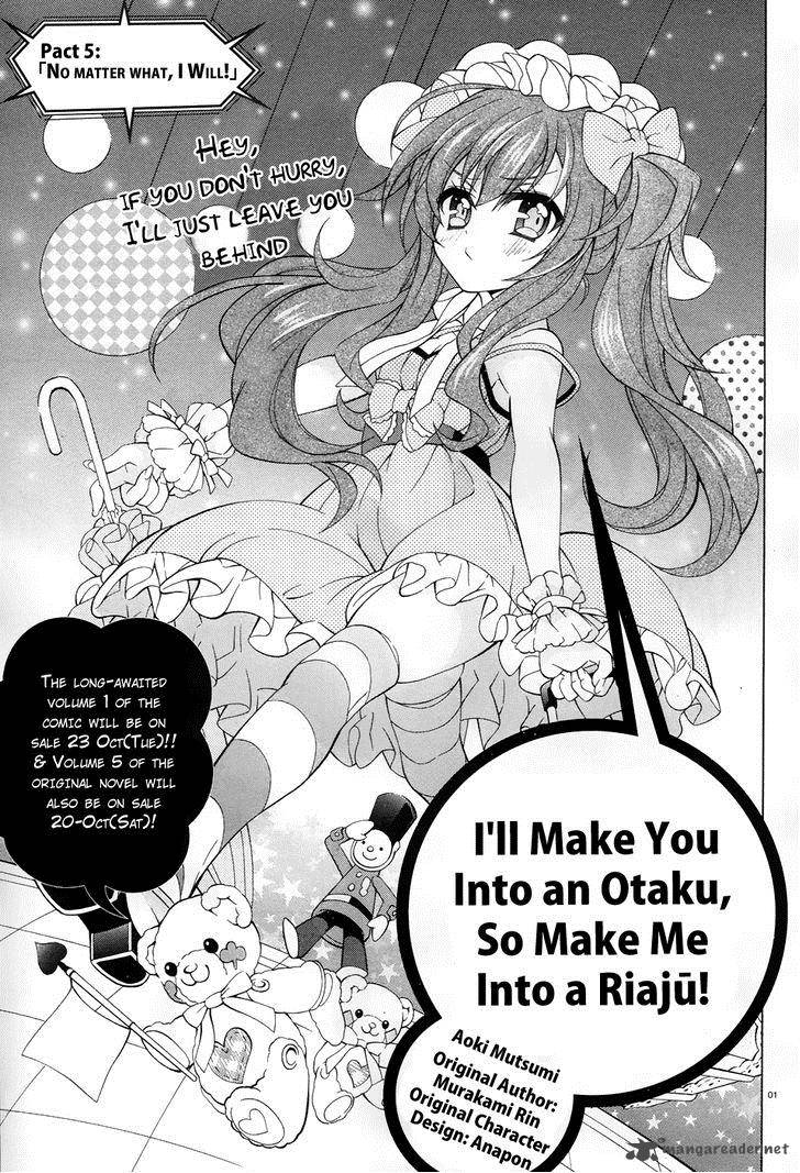 Ill Make You Into An Otaku So Make Me Into A Riajuu 5 2