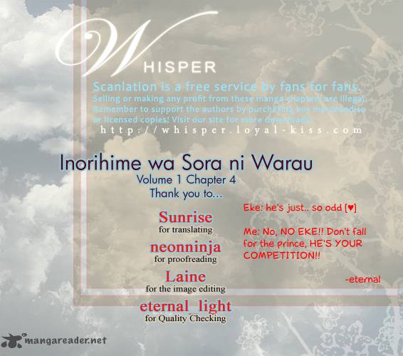 Inorihime Wa Sora Ni Warau 4 36