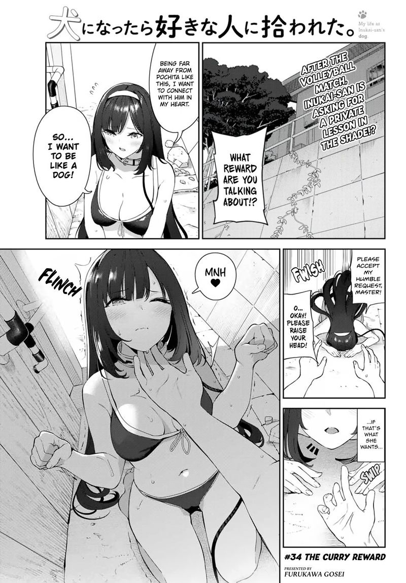 Inu Ni Nattara Suki Na Hito Ni Hirowareta 34 1