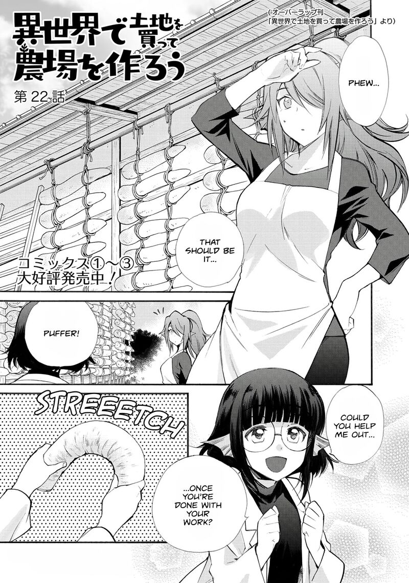 Isekai De Tochi O Katte Noujou O Tsukurou 22 1