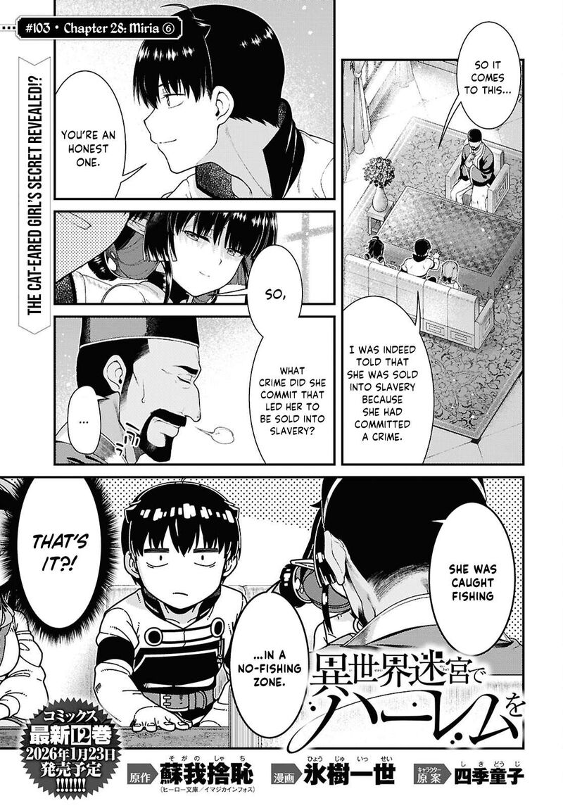 Isekai Meikyuu De Harem O 103 1