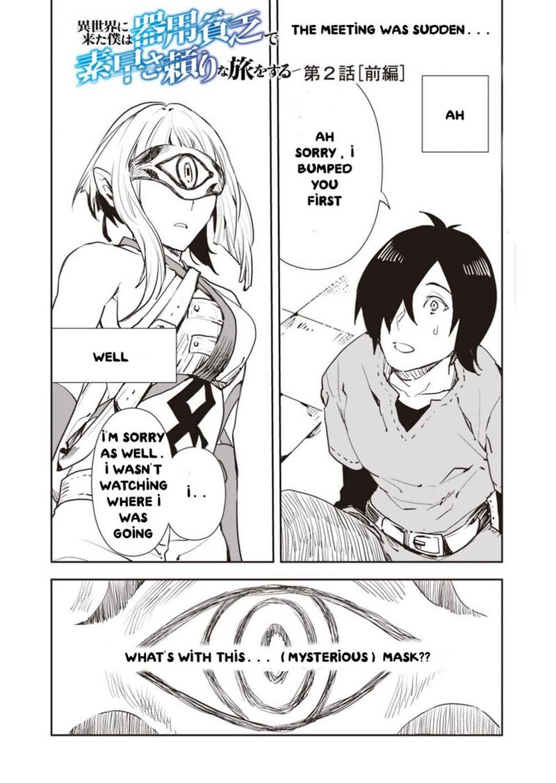 Isekai Ni Kita Boku Wa Kiyoubinbou De Subayasa Tayori Na Tabi O Suru 2 3