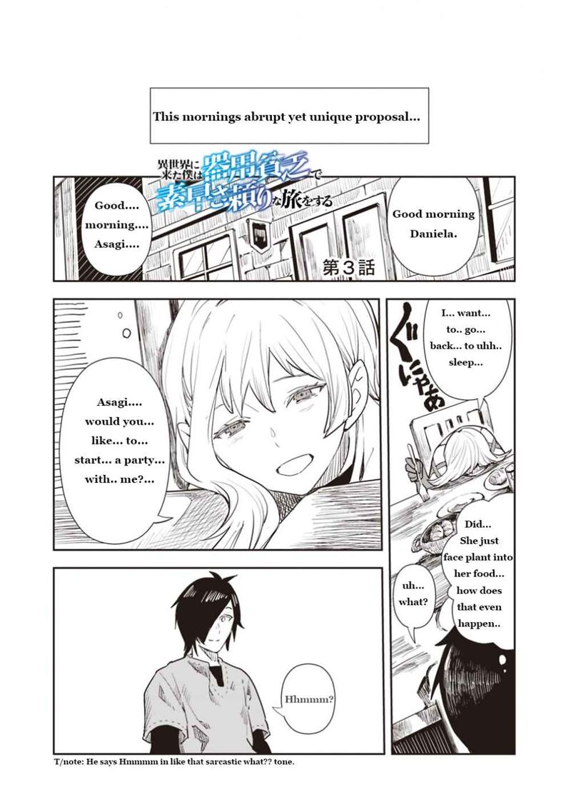 Isekai Ni Kita Boku Wa Kiyoubinbou De Subayasa Tayori Na Tabi O Suru 4 1