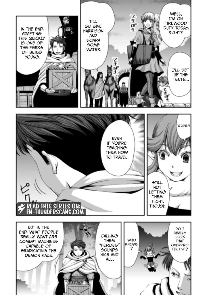 Isekai Nidome No Ossan Dou Kangaete Mo Koukousei Yuusha Yori Tsuyoi 22 4