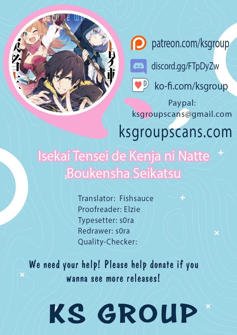 Isekai Tensei De Kenja Ni Natte Boukensha Seikatsu Mahou Kairyou De Isekai Saikyou 14b 1