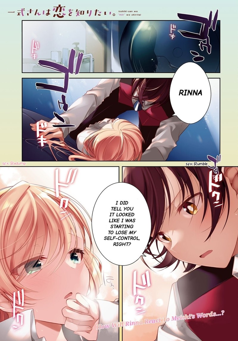 Isshiki San Wa Koi Wo Shiritai 30 1
