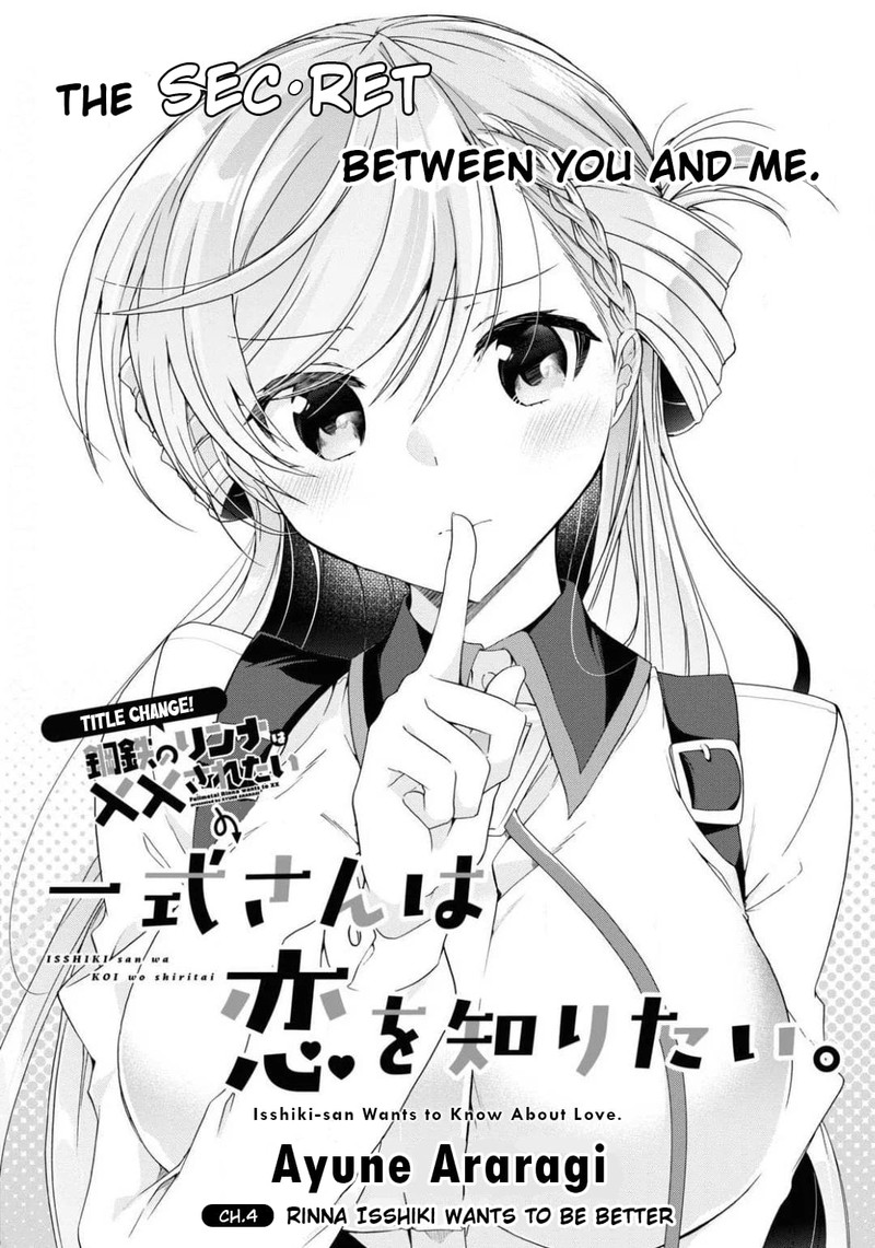 Isshiki San Wa Koi Wo Shiritai 4 4