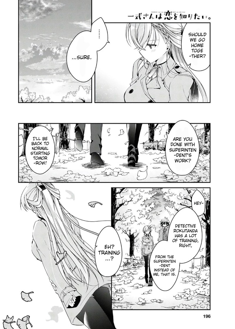 Isshiki San Wa Koi Wo Shiritai 6 19