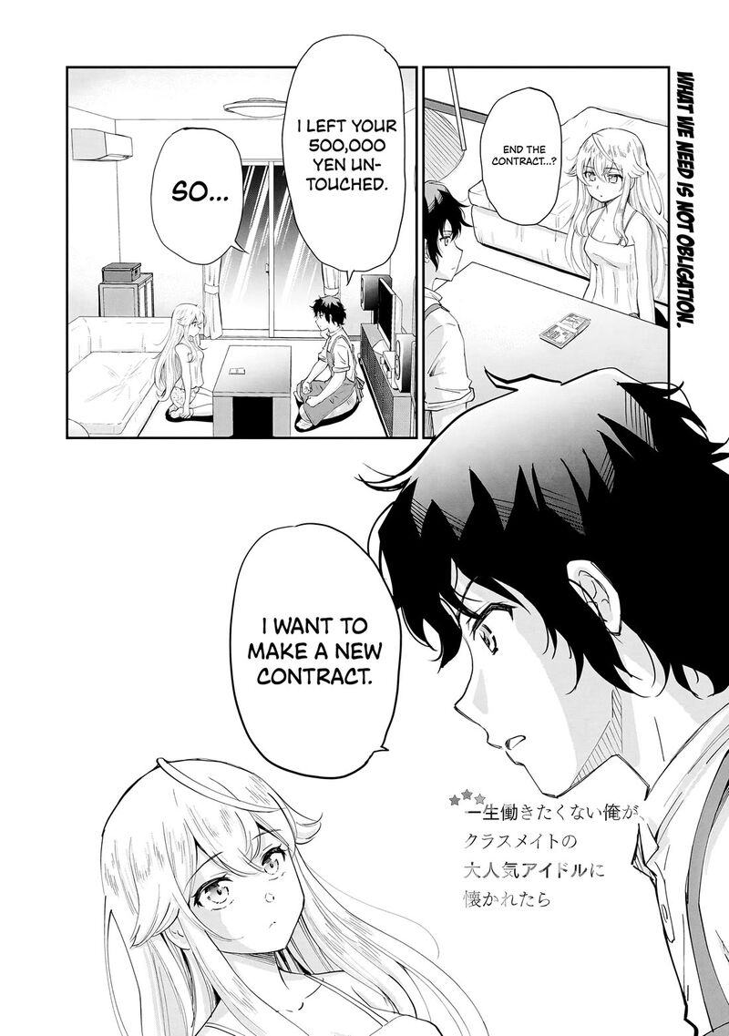 Isshou Hatarakitakunai Ore Ga Classmate No Daininki Idol Ni Natsukaretara 10 2