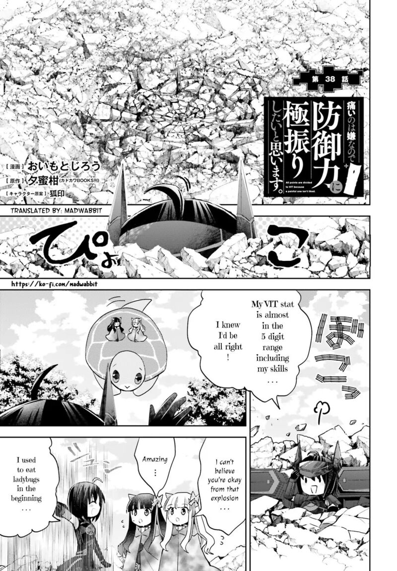 Itai No Wa Iya Na No De Bougyoryoku Ni Kyokufuri Shitai To Omoimasu 38 1