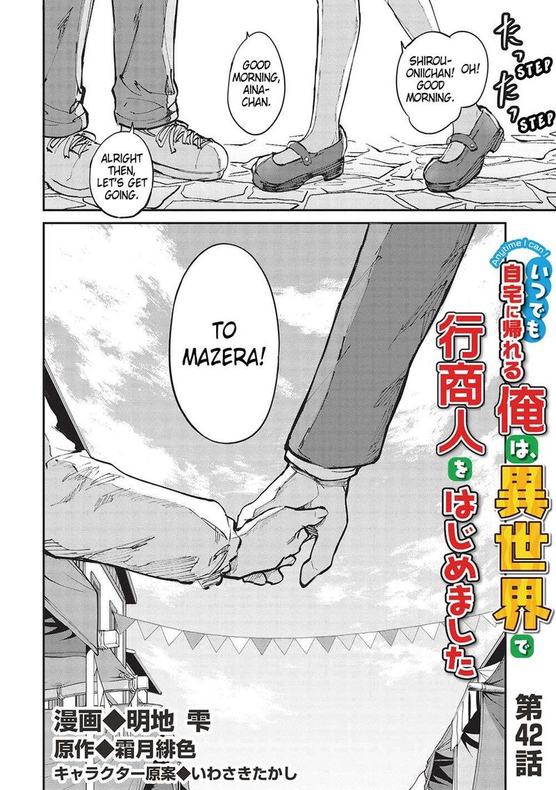Itsudemo Jitaku Ni Kaerareru Ore Wa Isekai De Gyoushounin O Hajimemashita 42 2