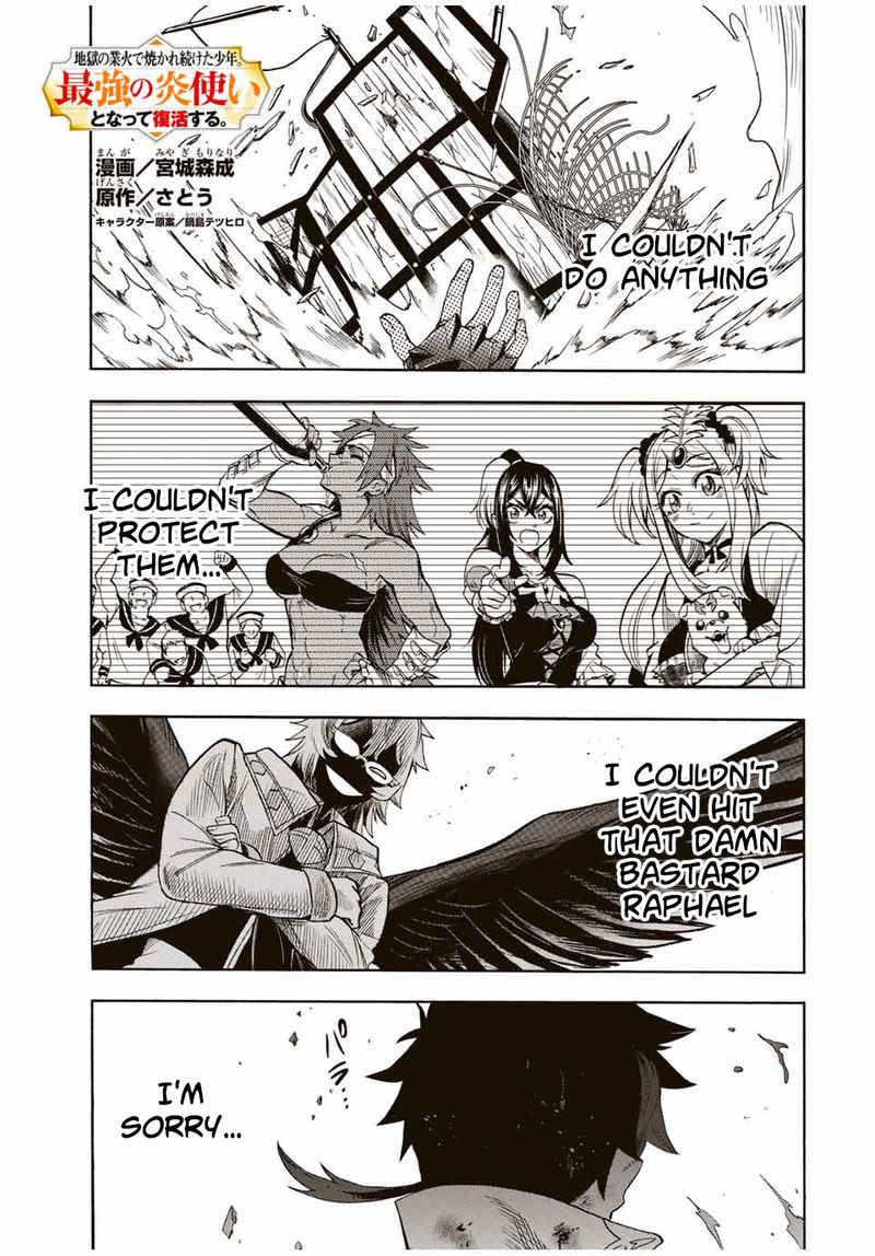 Jigoku No Gouka De Yaka Re Tsuzuketa Shounen Saikyou No Honou Tsukai To Natte Fukkatsu Suru 34 1