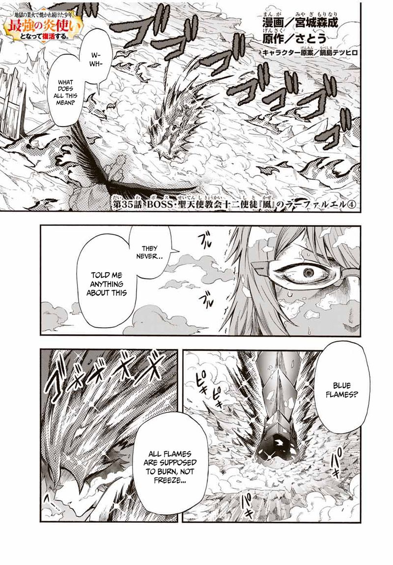 Jigoku No Gouka De Yaka Re Tsuzuketa Shounen Saikyou No Honou Tsukai To Natte Fukkatsu Suru 35 1
