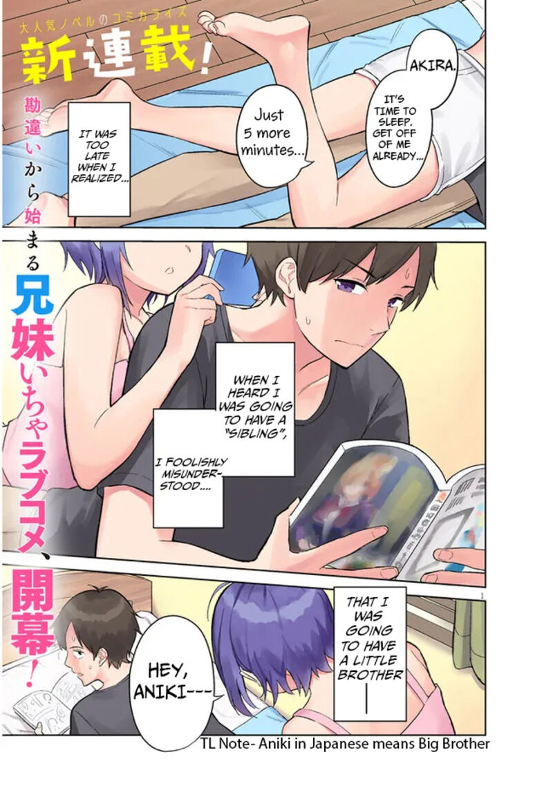 Jitsu Wa Imouto Deshita 1 1
