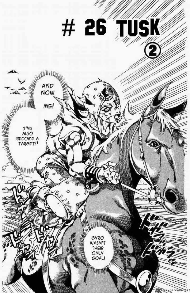 Jojos Bizarre Adventure Steel Ball Run 26 1