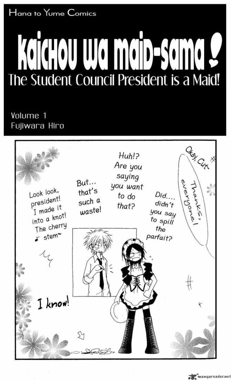 Kaichou Wa Maid Sama 1 4