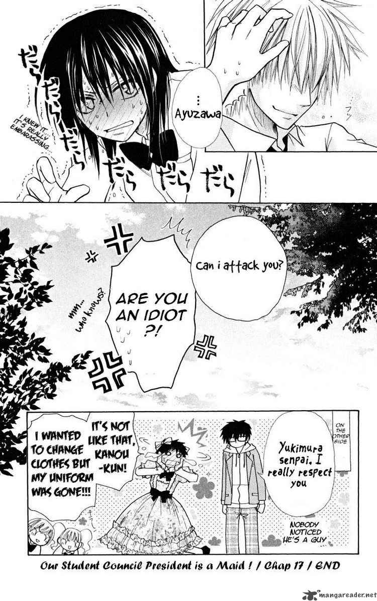 Kaichou Wa Maid Sama 17 33
