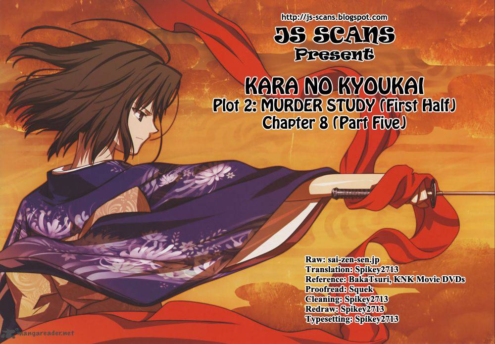 Kara No Kyoukai The Garden Of Sinners 8 19