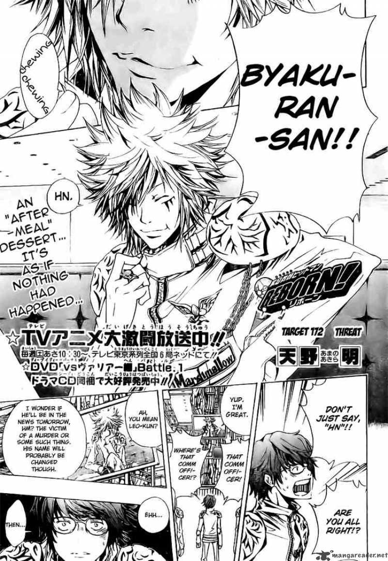 Katekyo Hitman Reborn 172 1