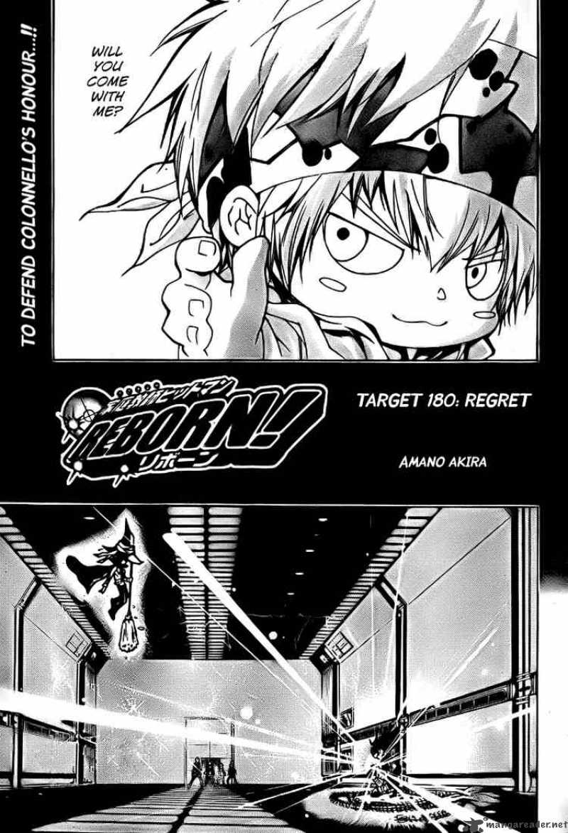 Katekyo Hitman Reborn 180 1