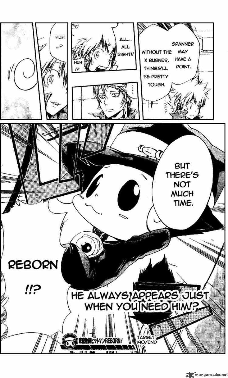 Katekyo Hitman Reborn 190 17