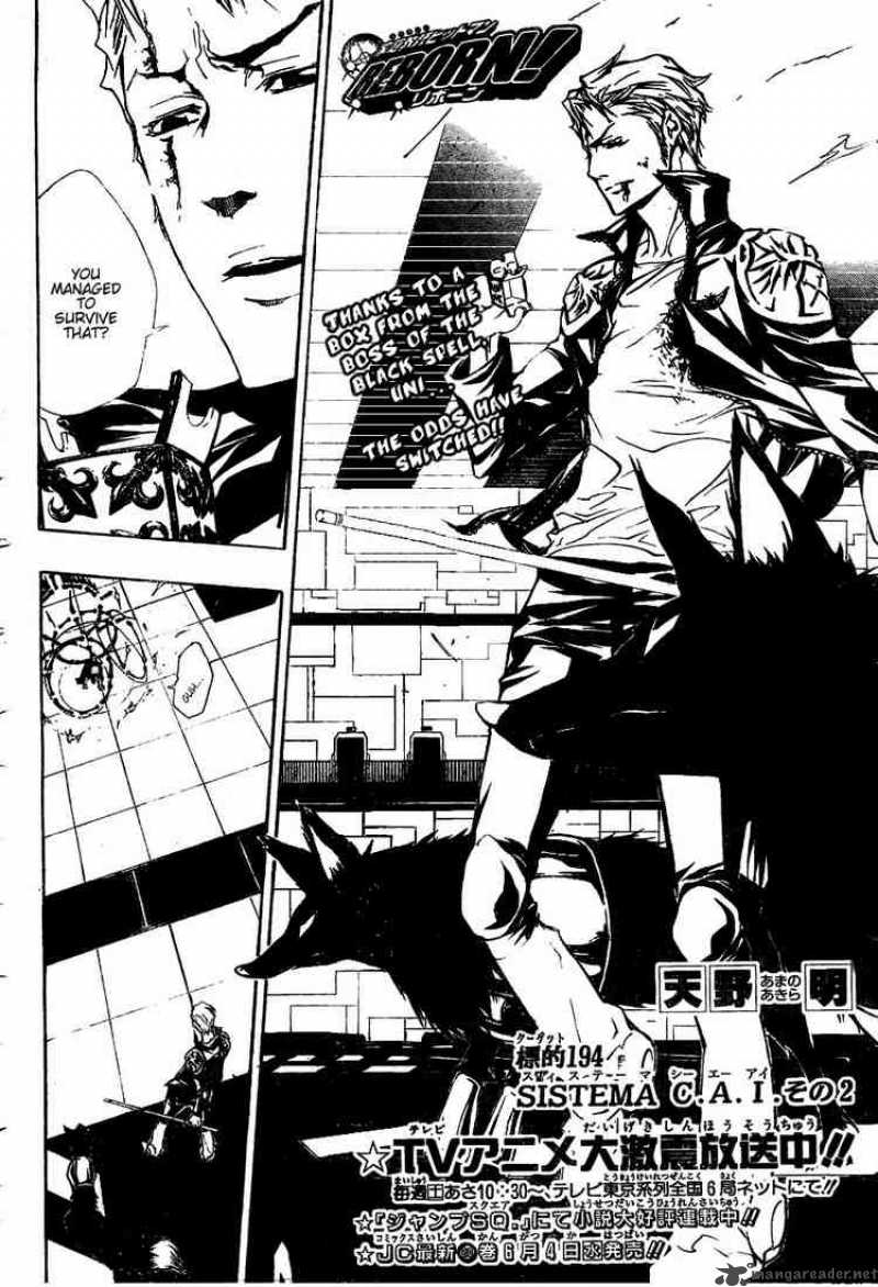 Katekyo Hitman Reborn 194 2