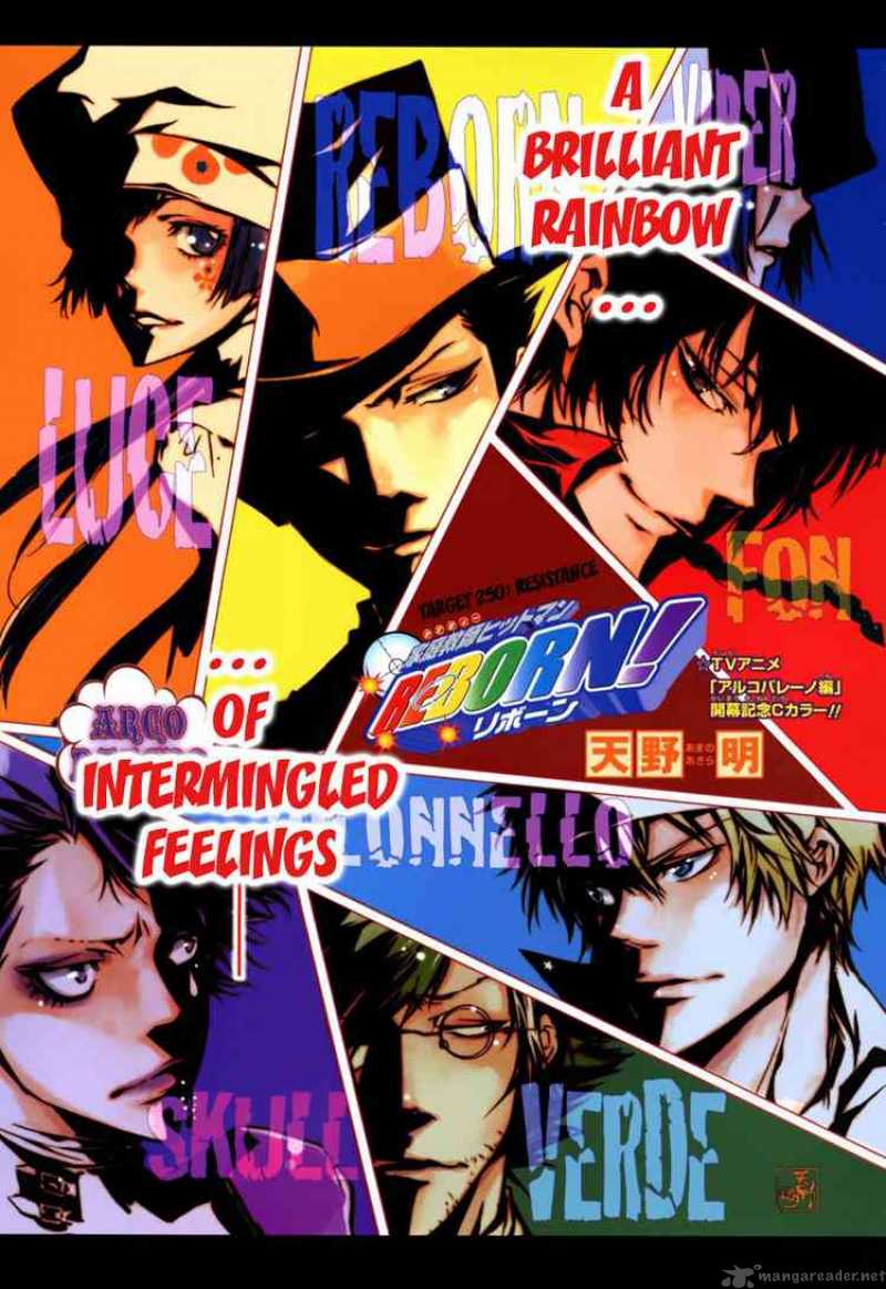 Katekyo Hitman Reborn 250 1