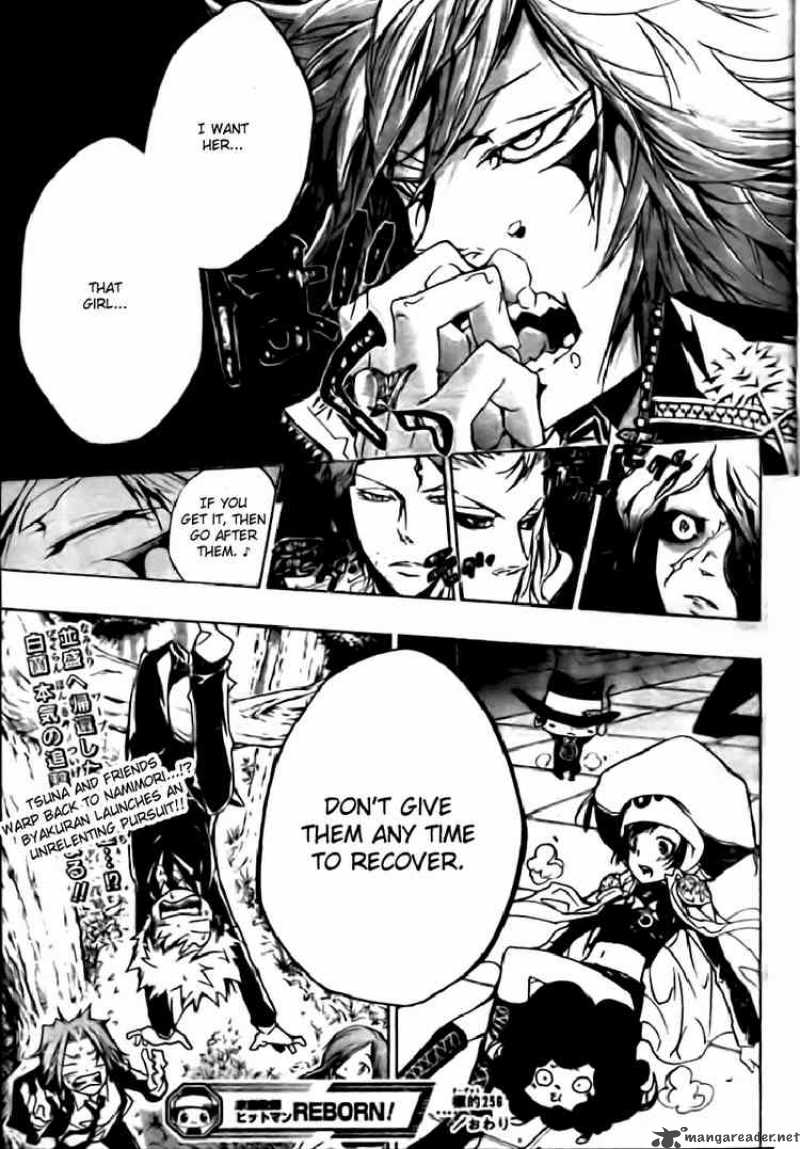 Katekyo Hitman Reborn 256 16