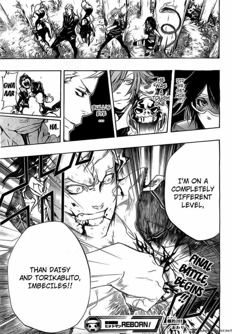 Katekyo Hitman Reborn 265 16