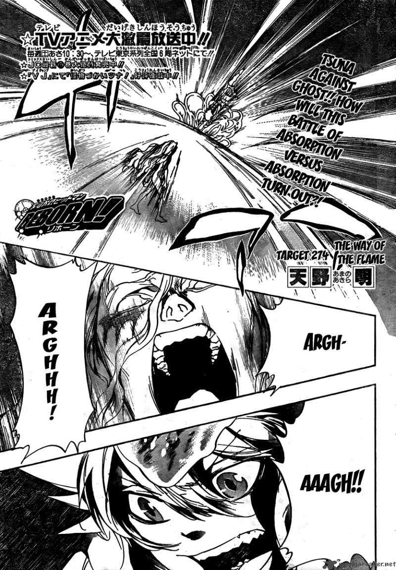 Katekyo Hitman Reborn 274 1