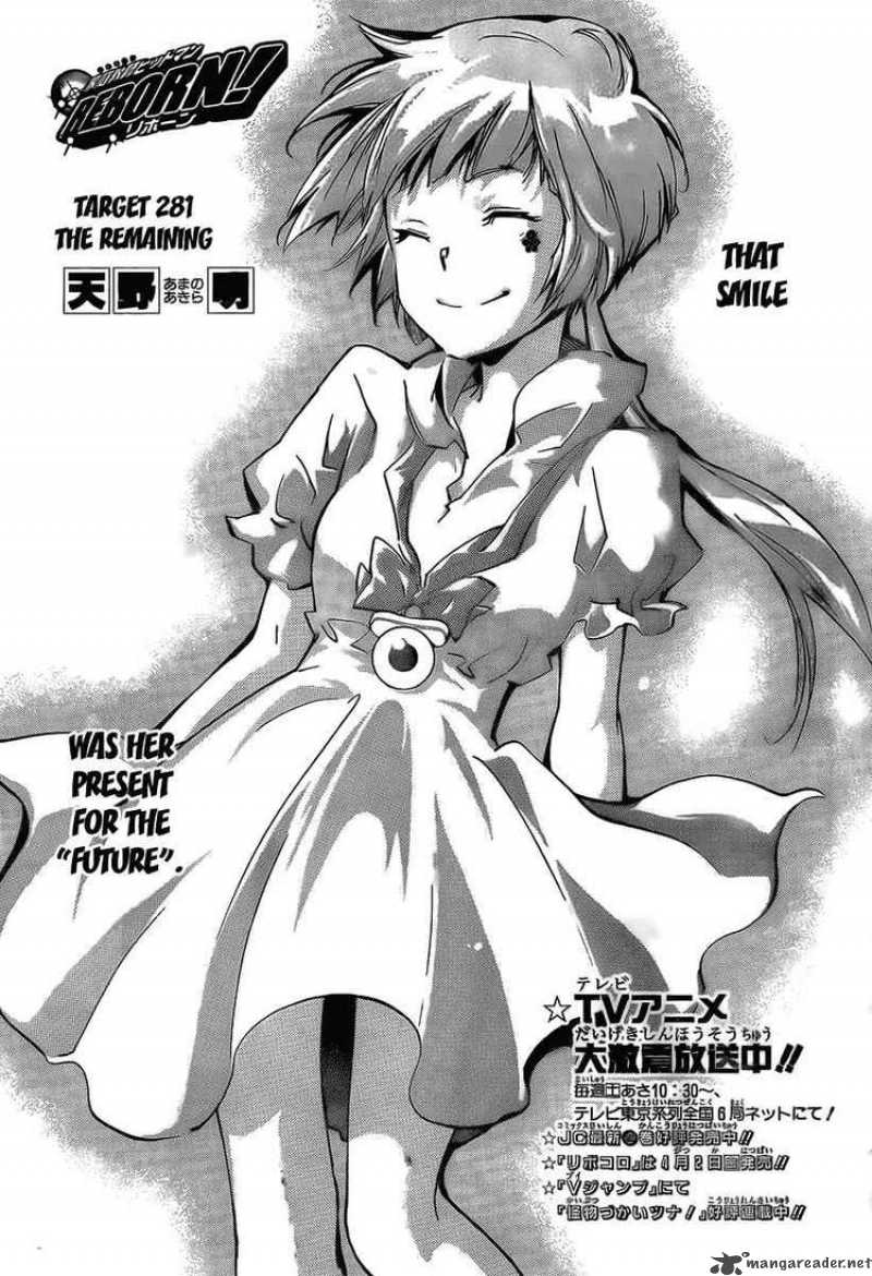 Katekyo Hitman Reborn 281 1