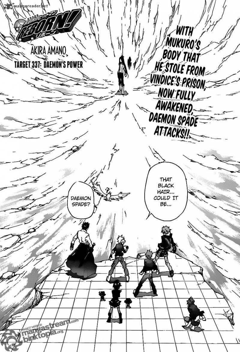 Katekyo Hitman Reborn 337 1