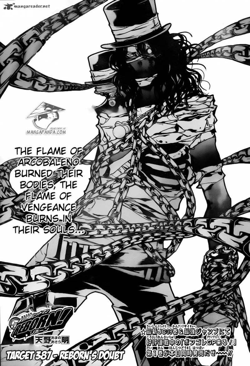 Katekyo Hitman Reborn 387 1