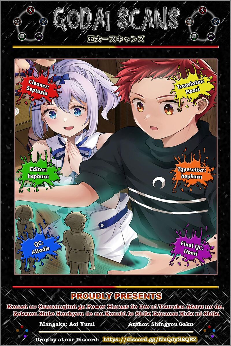 Kensei No Osananajimi Ga Pawahara De Ore Ni Tsuraku Ataru Node Zetsuen Shite Henkyou De Makenshi To Shite Denaosu Koto Ni Shita 29c 1