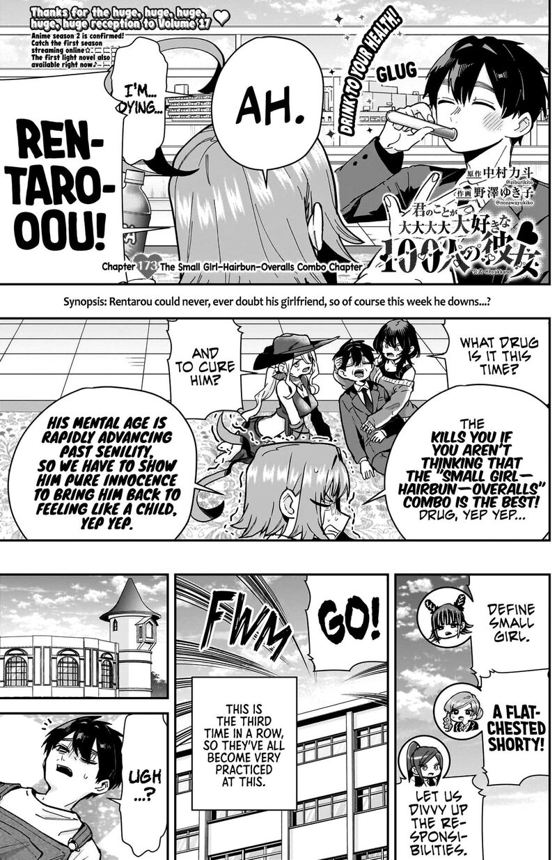 Kimi No Koto Ga Daidaidaidaidai Suki Na 100 Nin No Kanojo 173 2