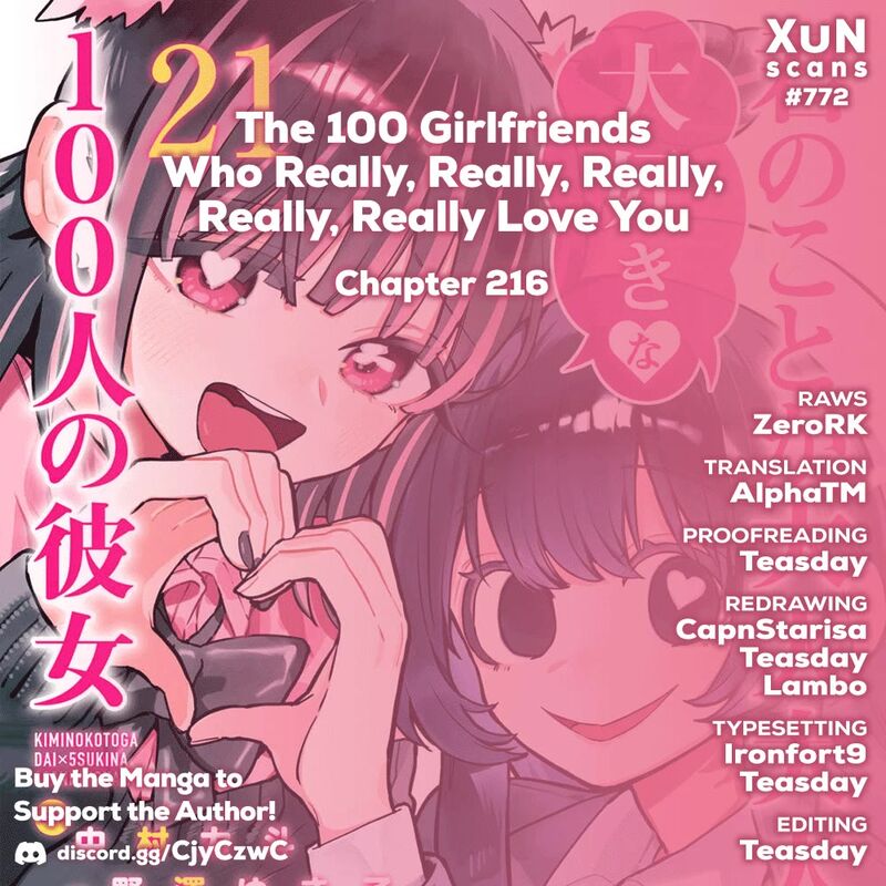 Kimi No Koto Ga Daidaidaidaidai Suki Na 100 Nin No Kanojo 216 1