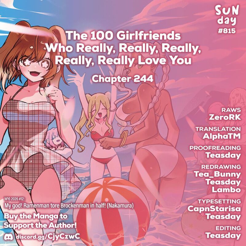 Kimi No Koto Ga Daidaidaidaidai Suki Na 100 Nin No Kanojo 244 1