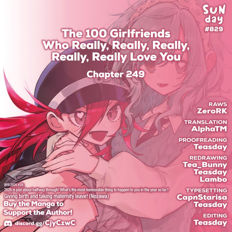 Kimi No Koto Ga Daidaidaidaidai Suki Na 100 Nin No Kanojo 249 1