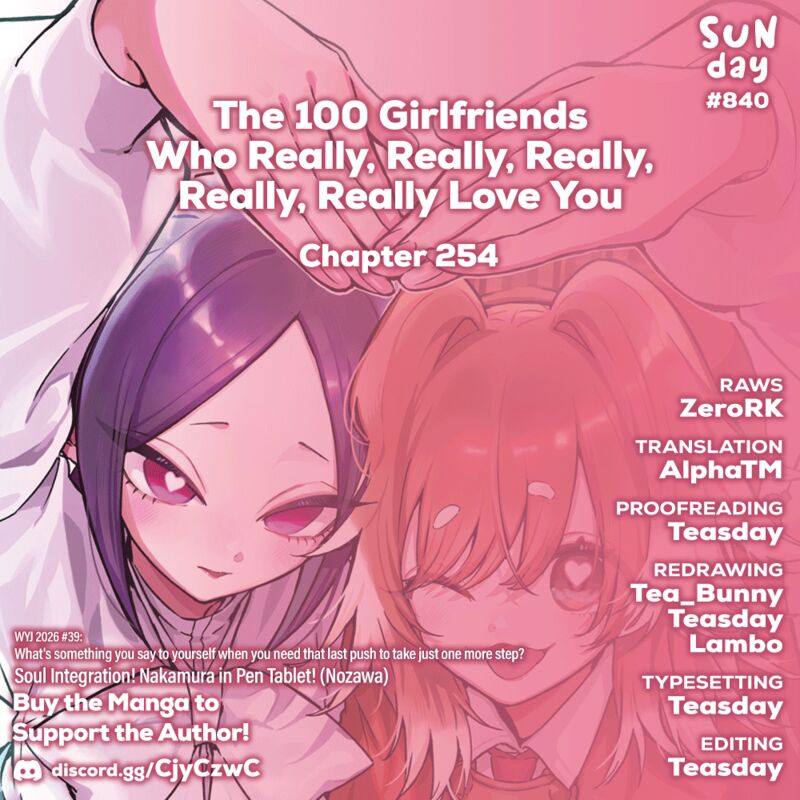 Kimi No Koto Ga Daidaidaidaidai Suki Na 100 Nin No Kanojo 254 1