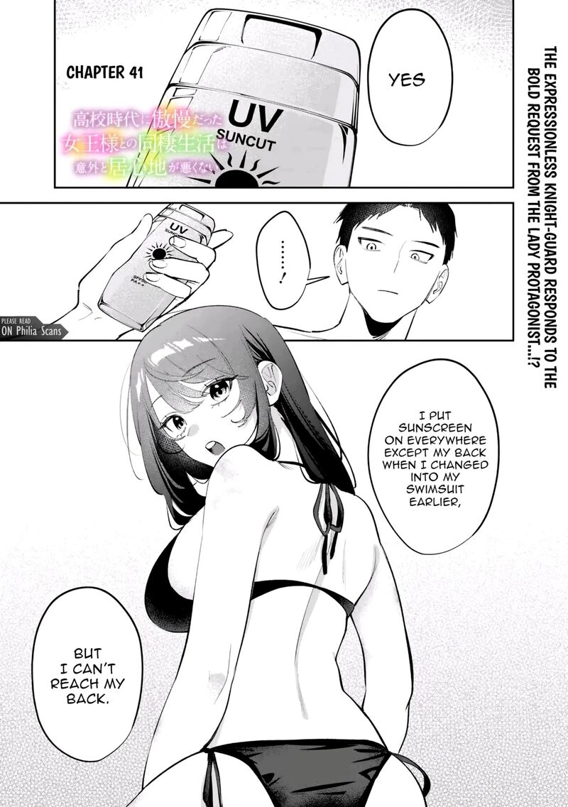 Koko Jidai Ni Gomandatta Jou Sama To No Dousei Seikatsu Wa Igaito Igokochi Ga Warukunai 41 2