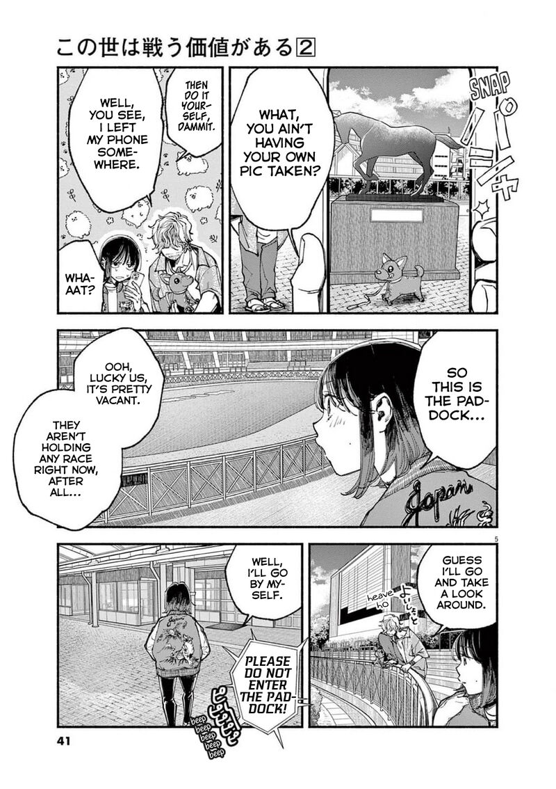 Konoyo Wa Tatakau Kachi Ga Aru 10 5