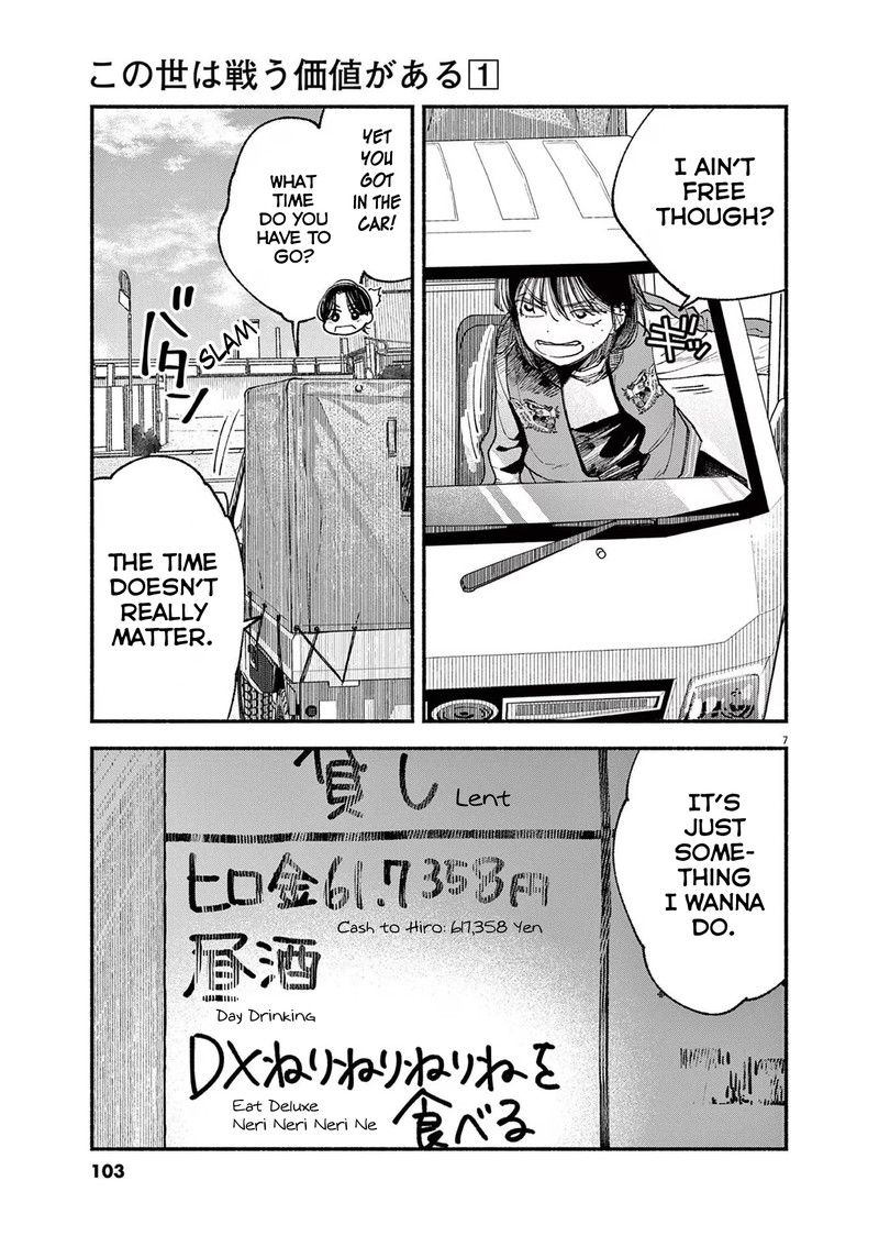 Konoyo Wa Tatakau Kachi Ga Aru 3 7