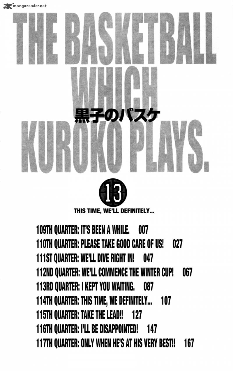 Kuroko No Basket 109 5