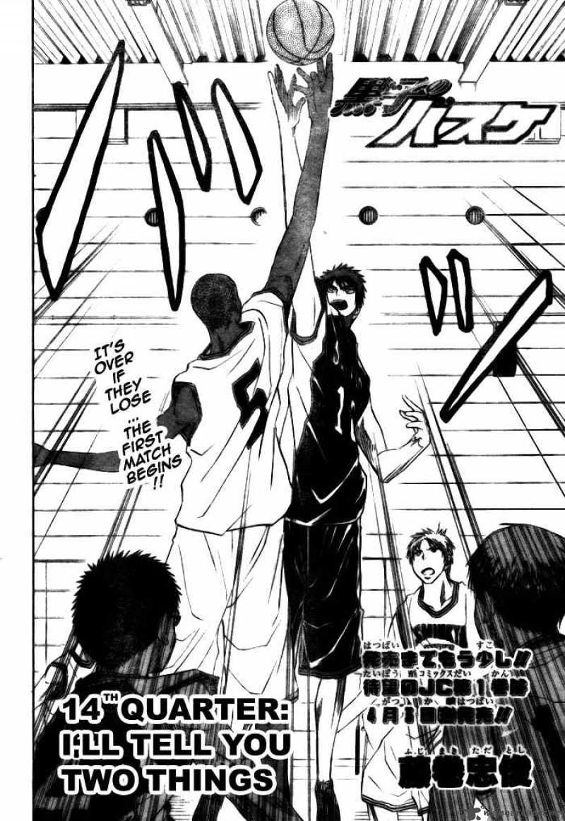 Kuroko No Basket 14 4