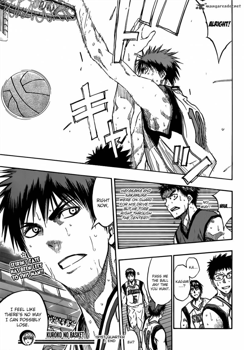 Kuroko No Basket 191 21