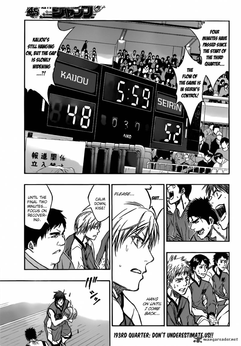 Kuroko No Basket 193 5