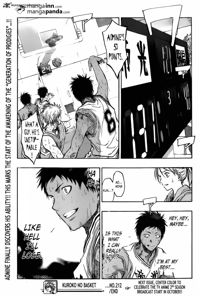 Kuroko No Basket 212 19